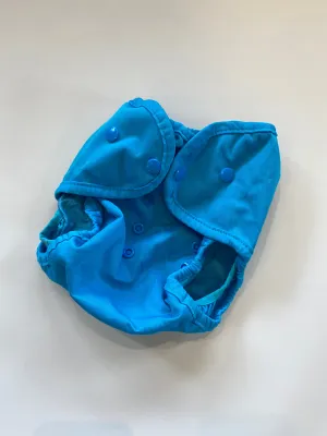 Thrifted Thirsties Duo Wrap - Snaps - Azure (EUC)