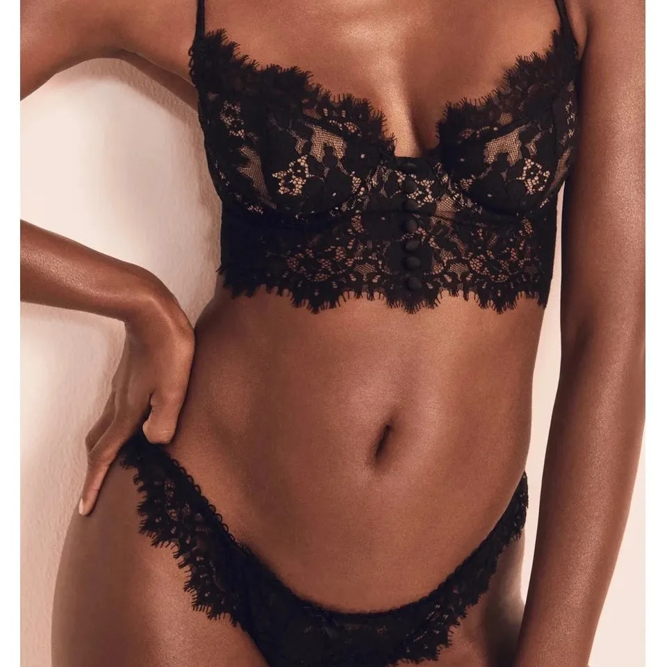 Tiana Two Piece Lingerie - Nude