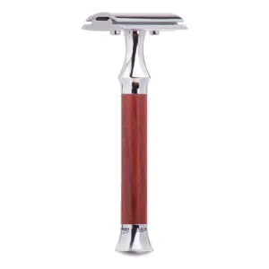 Timor Vintage Edition Solid Padouk Wood Safety Razor 1363