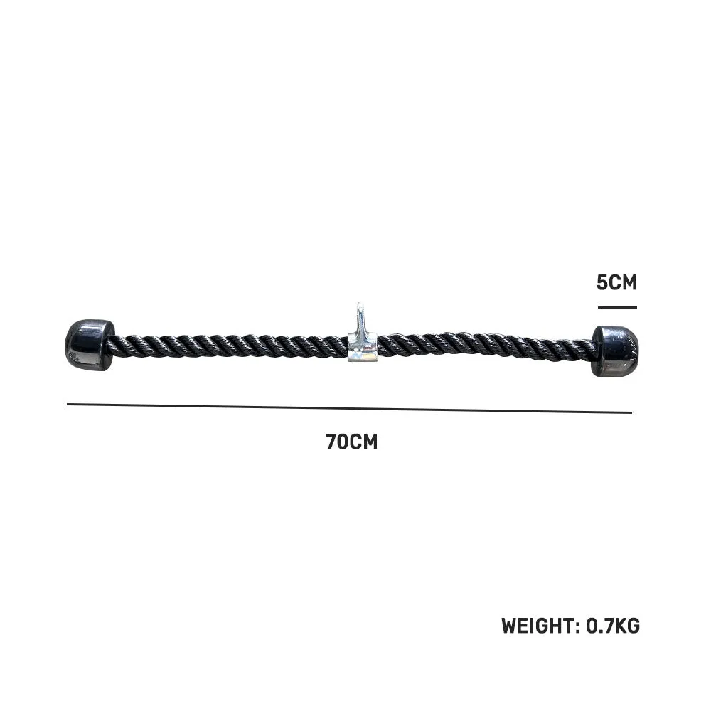 Tricep Pulldown Rope Cable Attachment