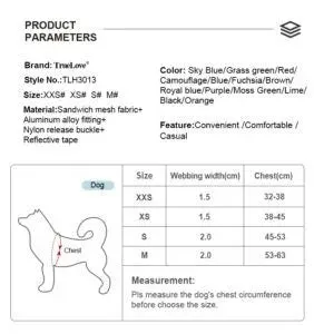 TrueLove Dog Harness TLH3013- Camouflage