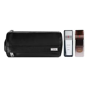 Tumi Premium Dopp Kit (Atlas   Continuum)  Set EDP 2x15ml    Pouch For Men