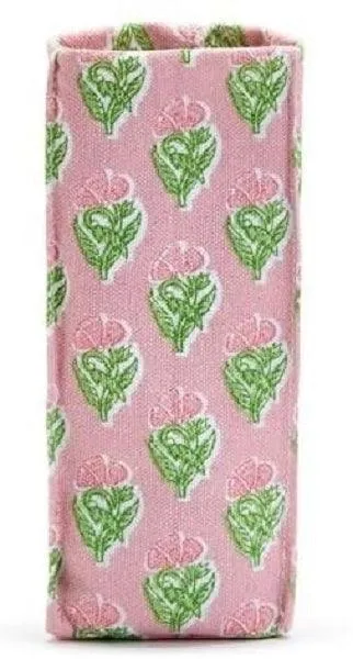 Two's Company "Looking Good Floral Print Weighted Eyeglasses Holder, Assorted 3 Patterns
