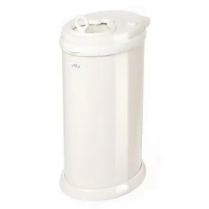 Ubbi Diaper Pail (Ivory) - IN STORE PICK-UP ONLY