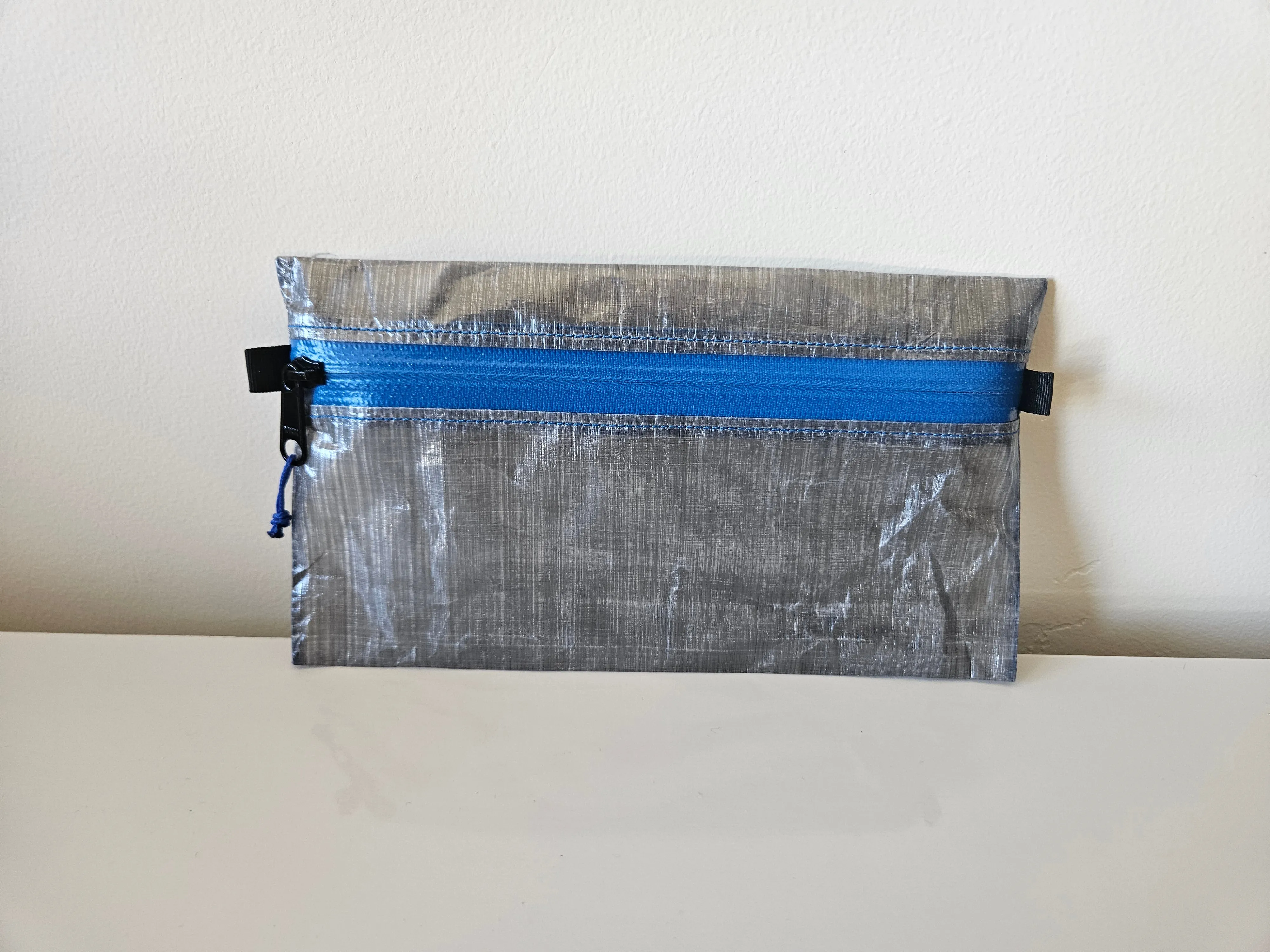 Ultralight Rectangle Zipper Pouches - Black 1.43 oz/yd Dyneema