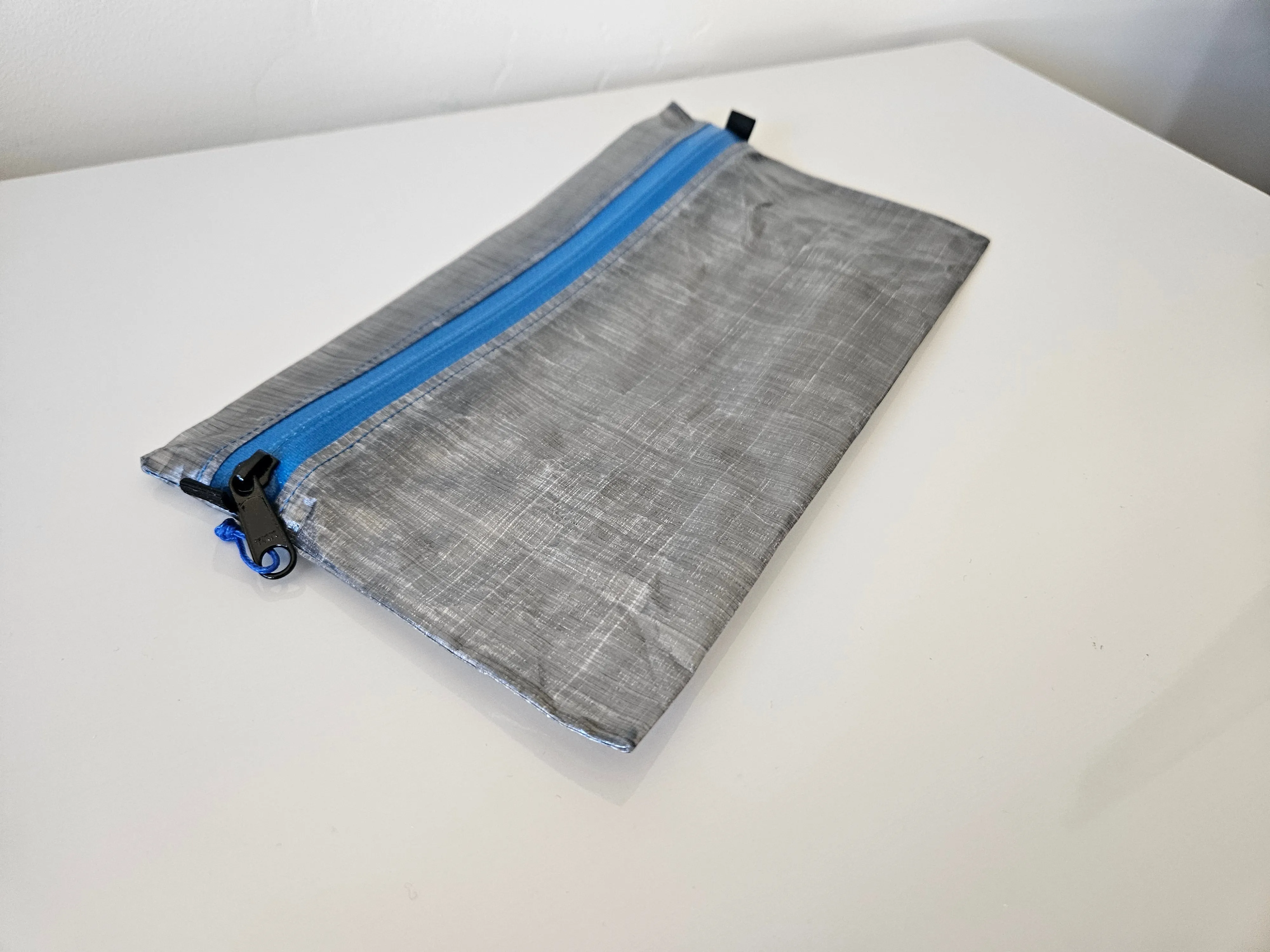 Ultralight Rectangle Zipper Pouches - Black 1.43 oz/yd Dyneema
