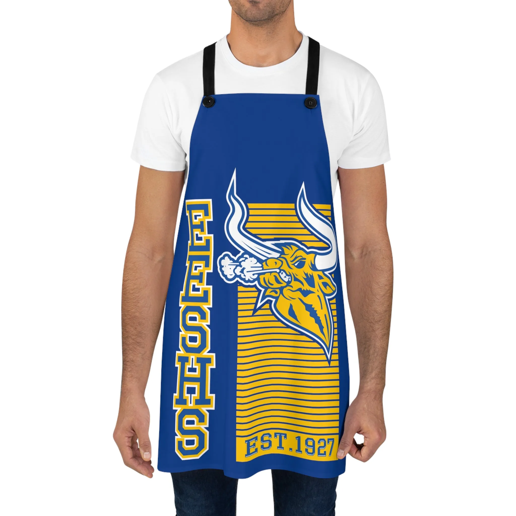 UNISEX EE SMITH GOLDEN BULLS APRON