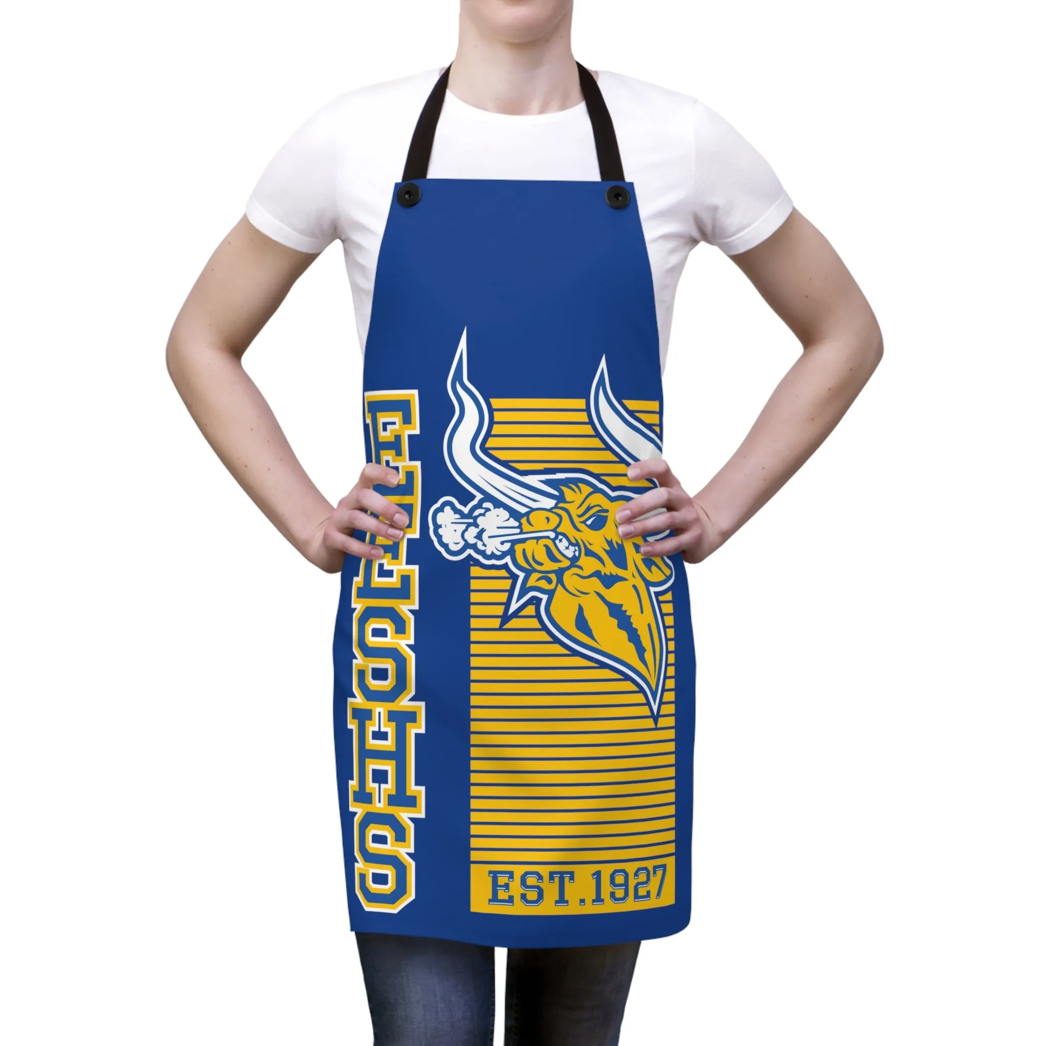 UNISEX EE SMITH GOLDEN BULLS APRON