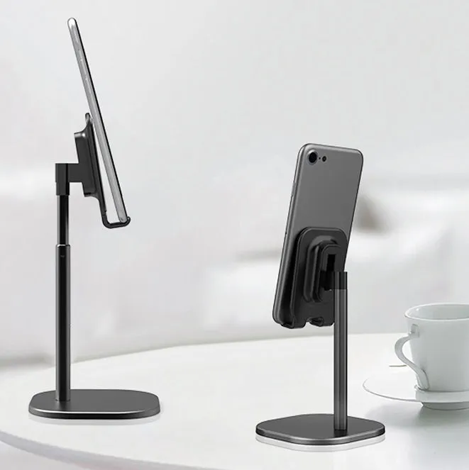 Universal Desk Telescopic Cell Phone Holder Stand For Mobile Phone/Tablet Desktop Cellphone Holder for iphone ipad xiaomi Stand Universal Bracket Standard silver