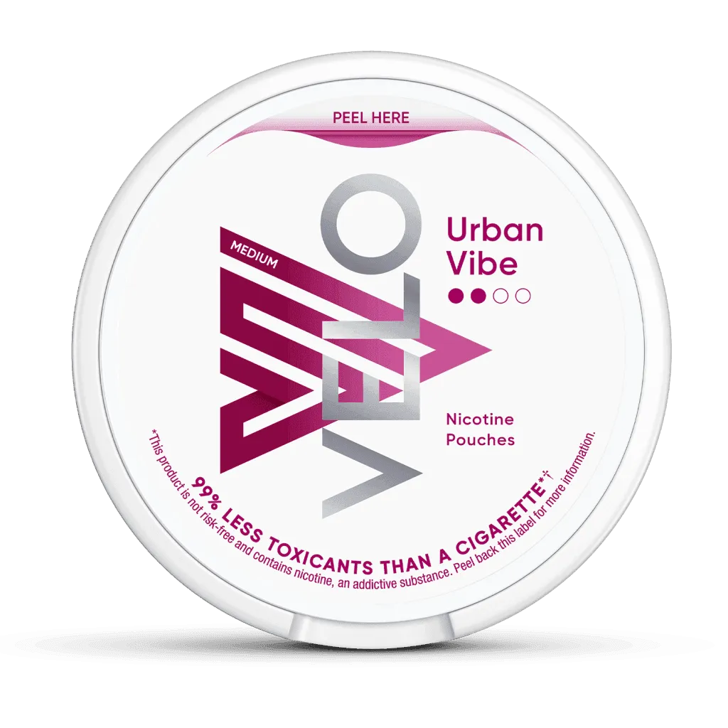URBAN VIBE NICOTINE POUCHES BY VELO