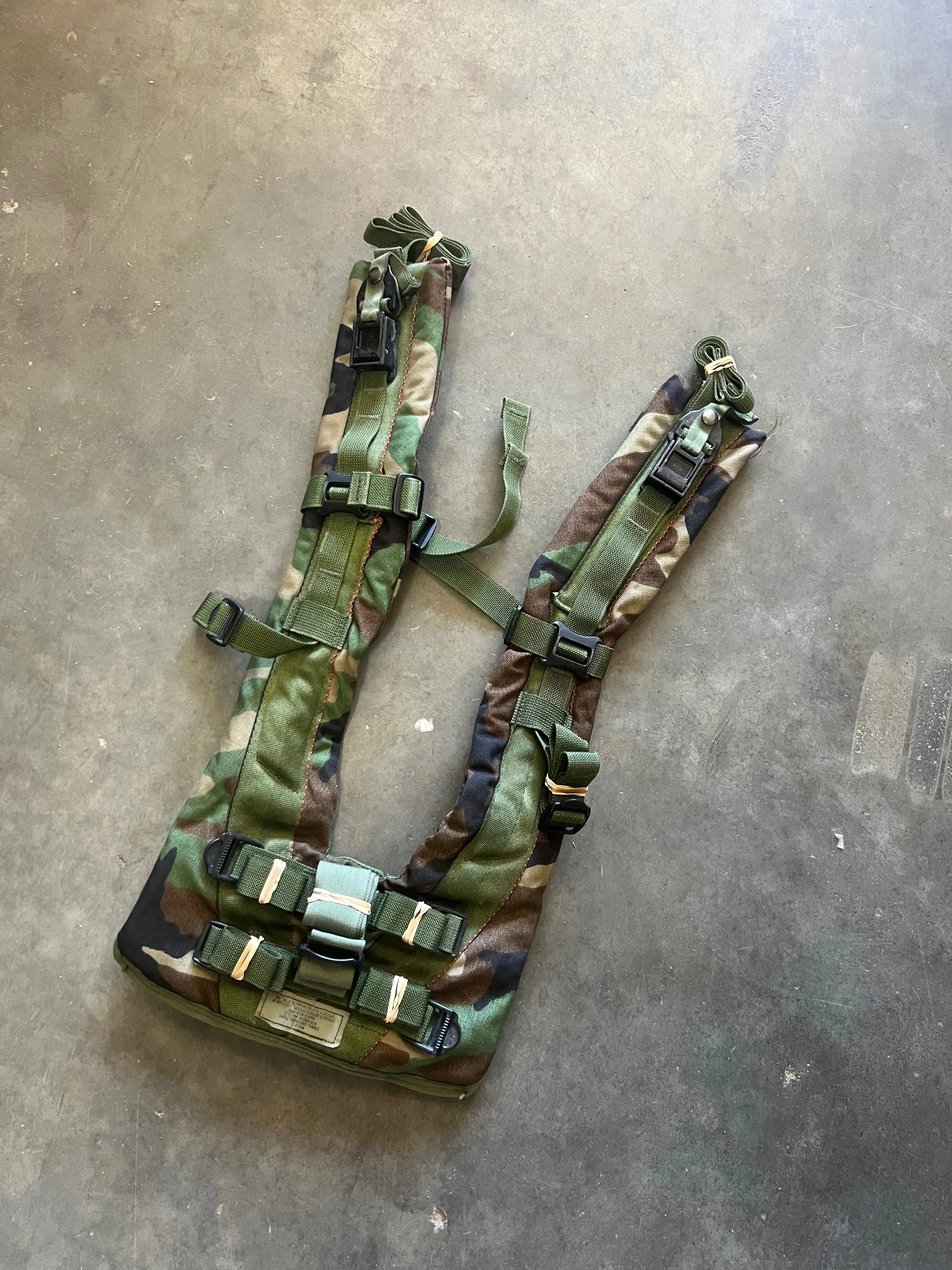 USGI MOLLE-ii M81 Rucksack and Components - Used