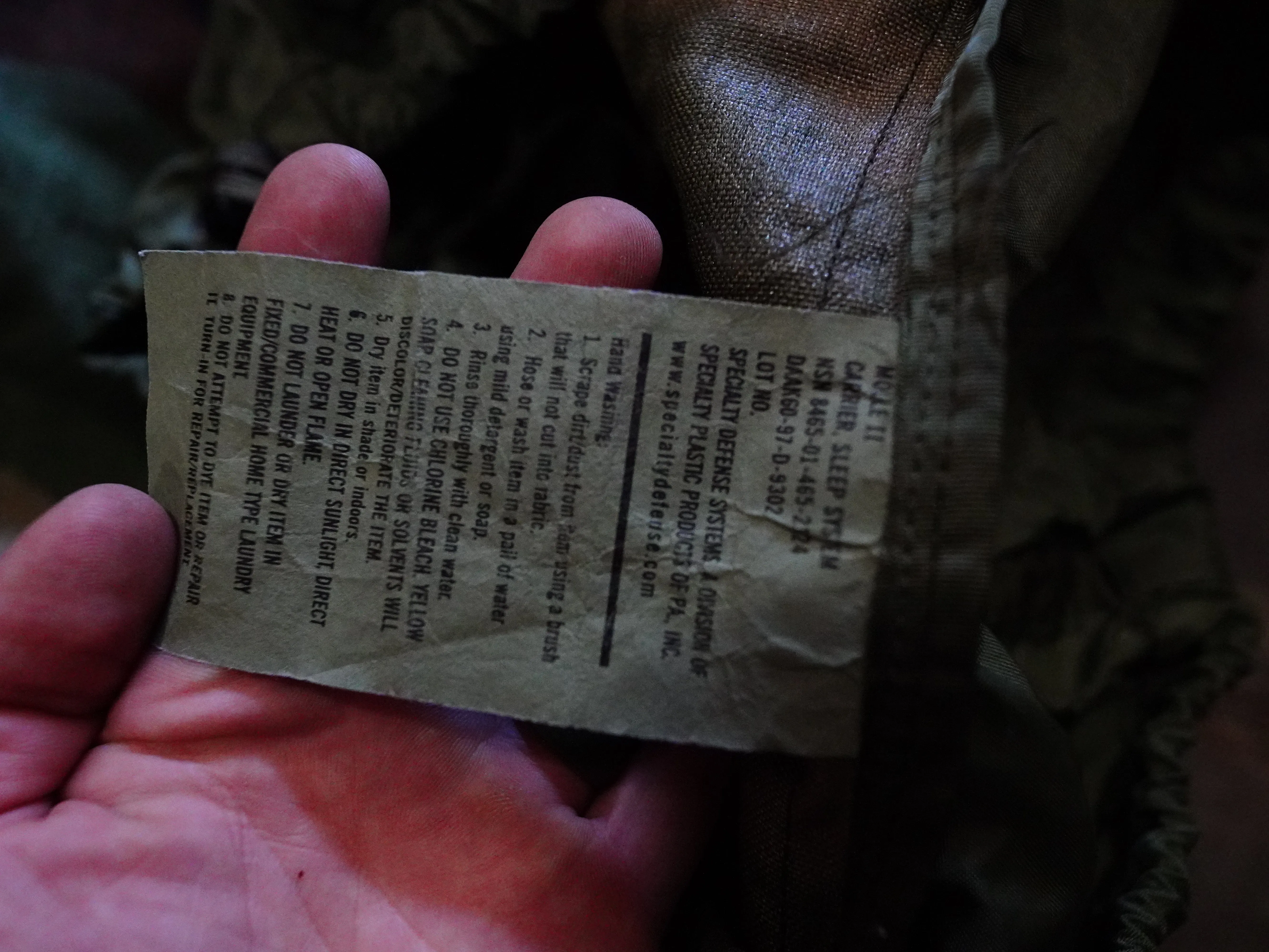 USGI MOLLE-ii M81 Rucksack and Components - Used
