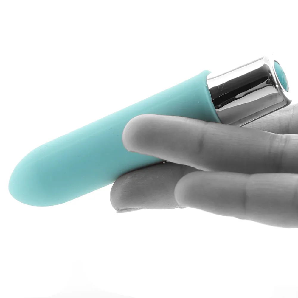 VeDO Bam Mini Rechargeable Bullet Vibe - Tease Me Turquoise