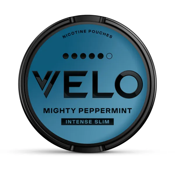 Velo Mighty Peppermint (Freeze X-Strong) Nicotine Pouches (20Pcs/Can)