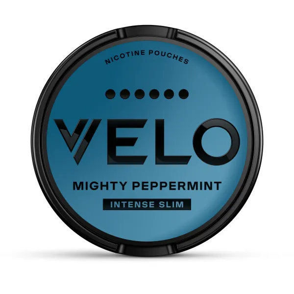 Velo Mighty Peppermint (Freeze X-Strong) Nicotine Pouches (20Pcs/Can)