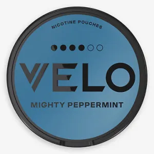 Velo Mighty Peppermint (Freeze X-Strong) Nicotine Pouches (20Pcs/Can)