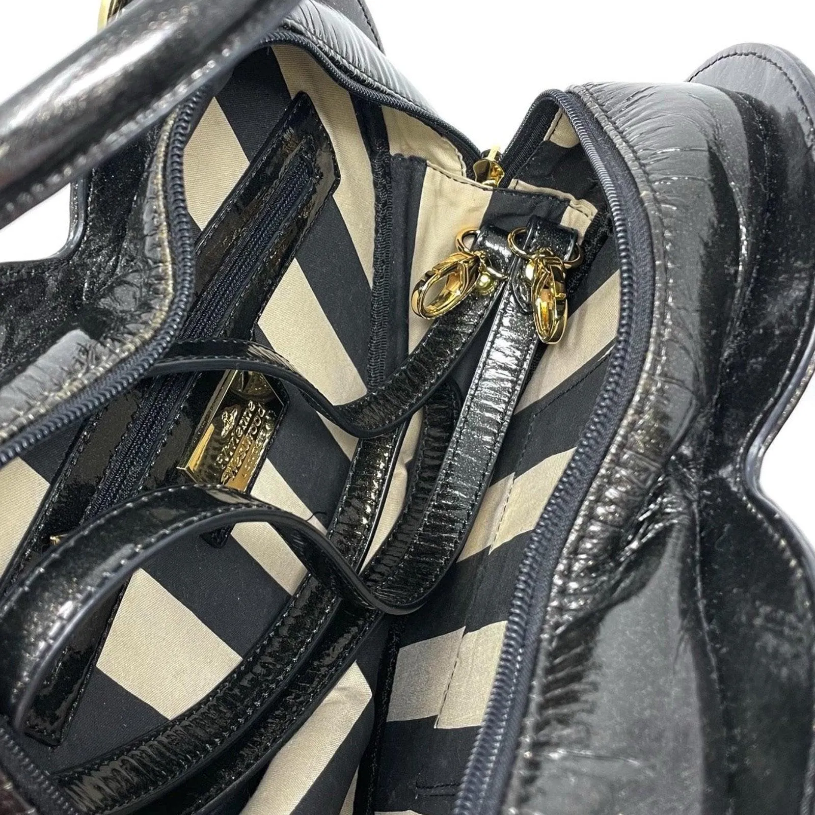 Vivienne Westwood Black Heart Bag