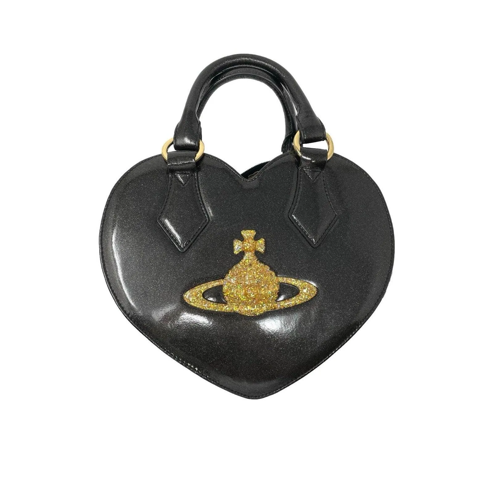 Vivienne Westwood Black Heart Bag