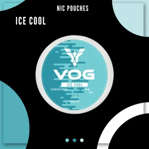 VOG Nicotine Pouches Ice Cool (20pcs/Can)