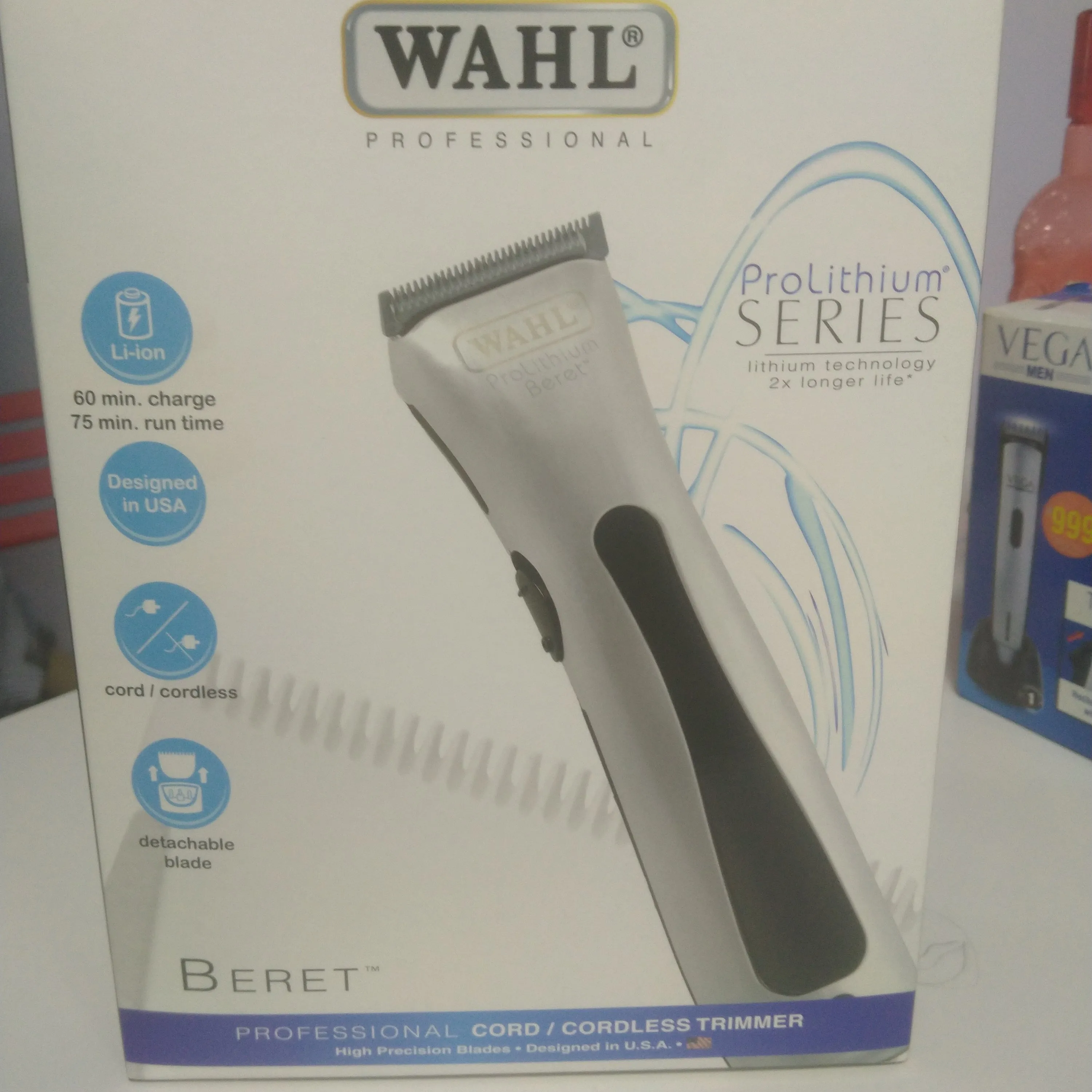 Wahl beret l-lon trimmer - new