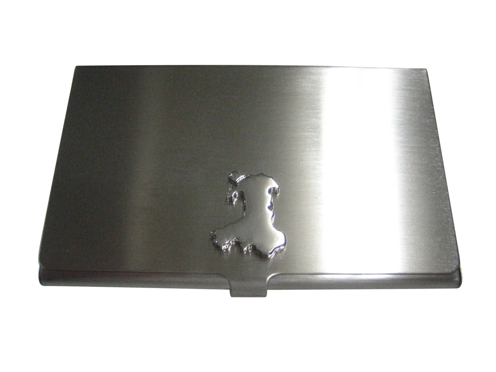 Wales Map Shape Business Card Holder