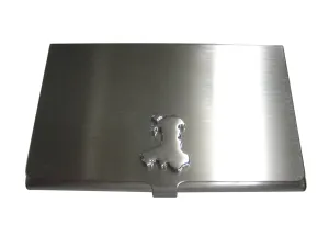 Wales Map Shape Business Card Holder