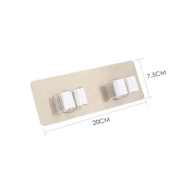 Wall Mounted Mop Organizer Holder