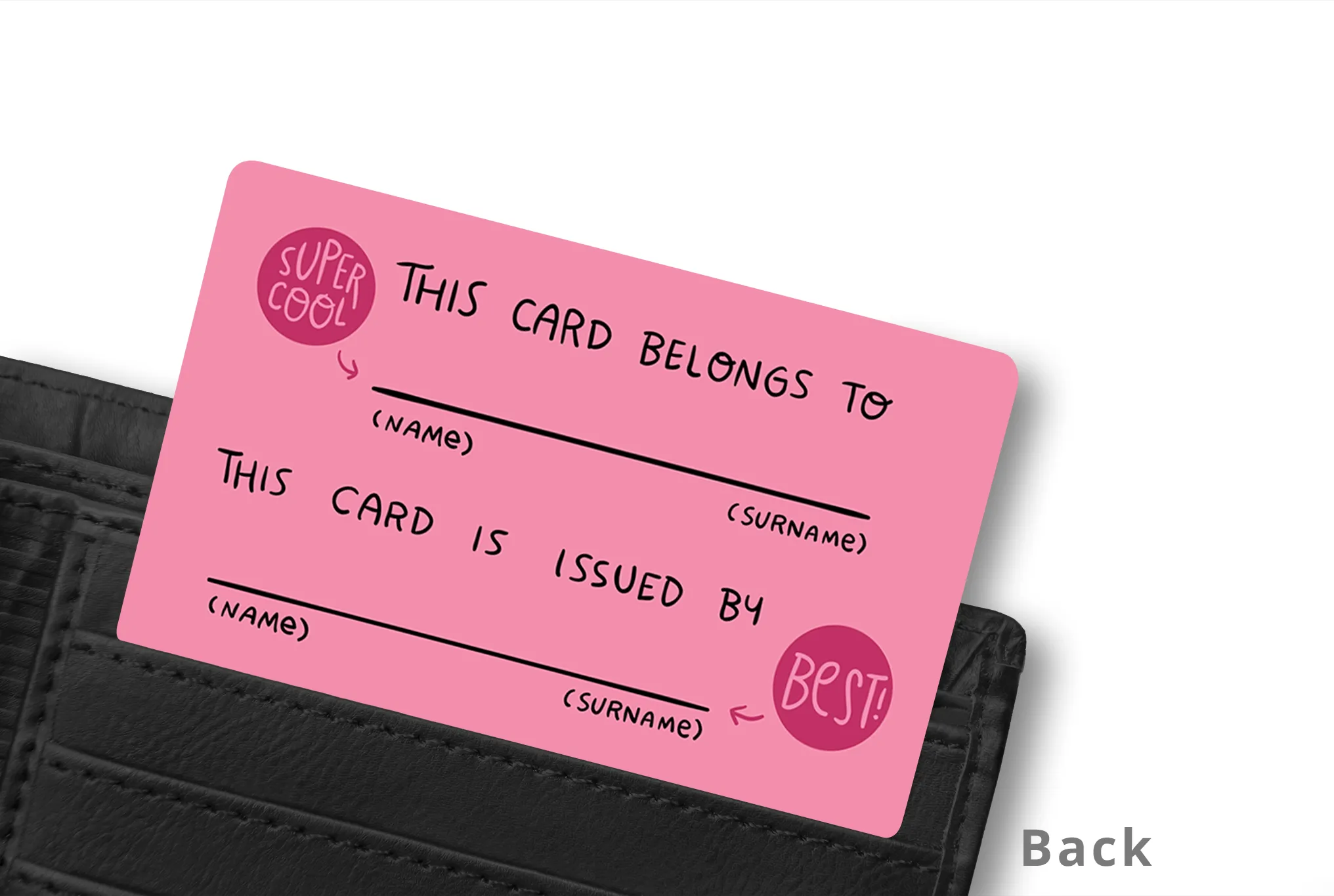 Wallet Card / Best Sister