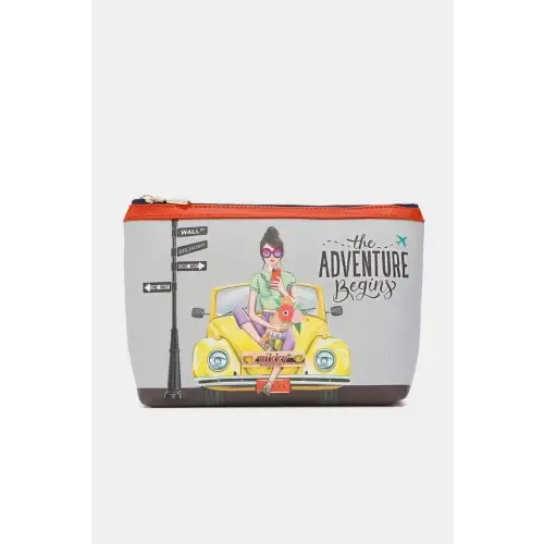 Wanderlust Cosmetic Pouch