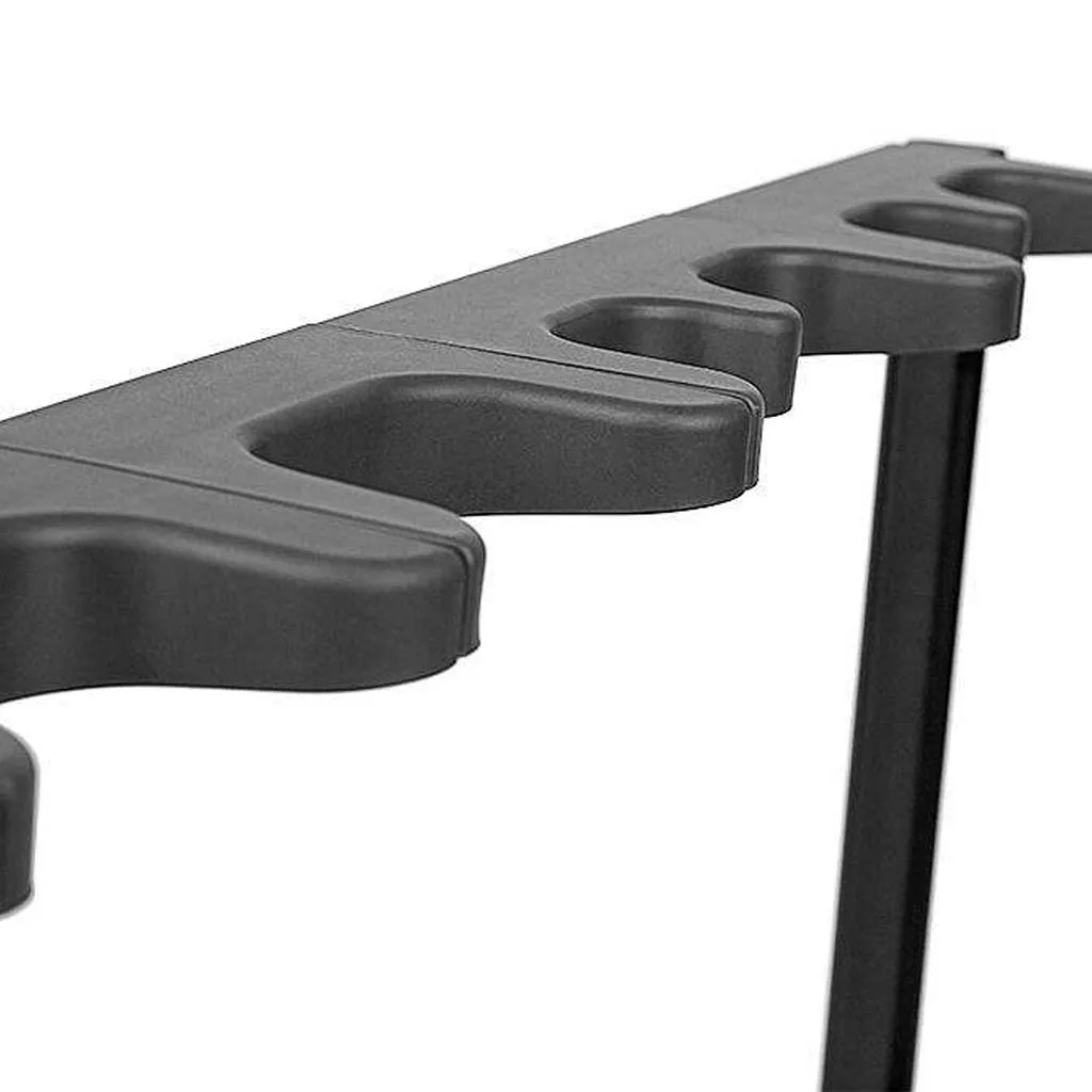Warwick RockStand Modular Multiple 2A3E Acoustic/Electric/Bass Guitar Rack Stand, Black