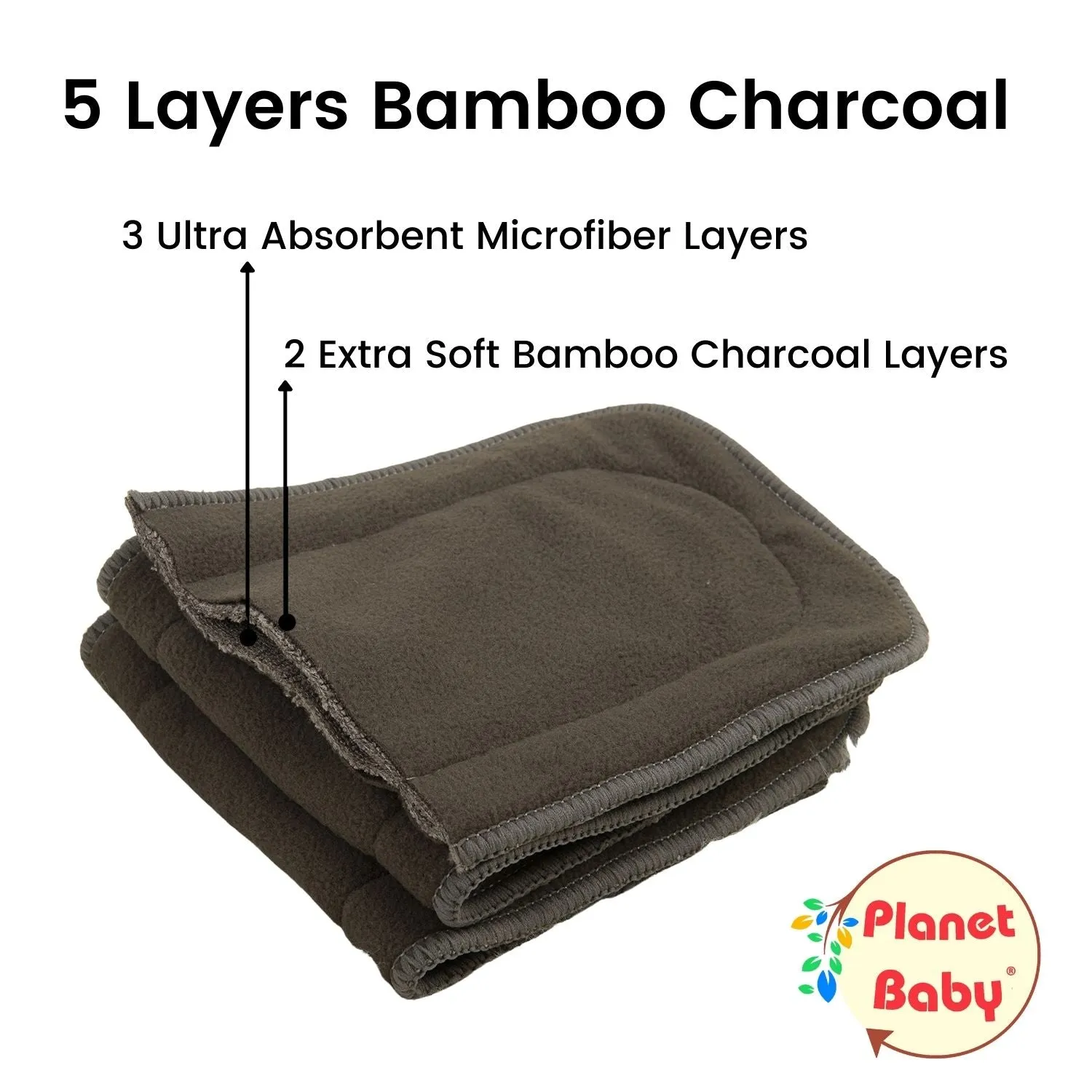 Washable Diaper Liner and Prefold Inserts