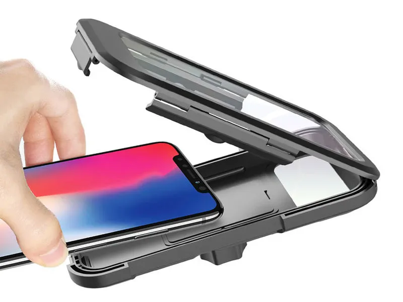 Waterproof Cycle Scooter Motorcycle Handlebar Mount Mobile Phone Holder Bracket