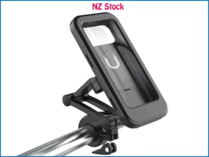 Waterproof Cycle Scooter Motorcycle Handlebar Mount Mobile Phone Holder Bracket