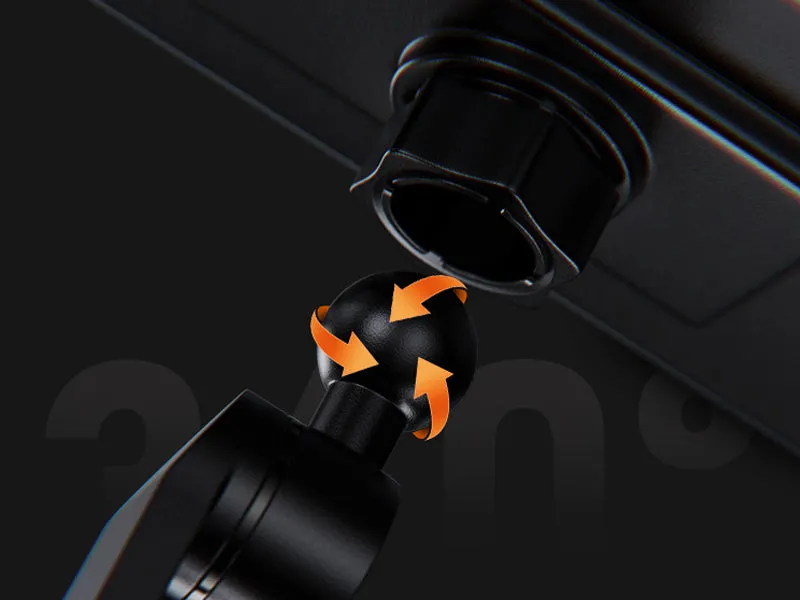 Waterproof Cycle Scooter Motorcycle Handlebar Mount Mobile Phone Holder Bracket