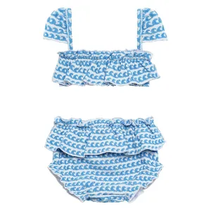 Wave Repeat Mini Cabana Bikini Set