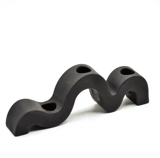 Wavy Taper Candle Holder - Curved Candlestick Holder - Minimalist - Taper Candle Holder - Modern Home - Centerpiece - Holiday Table