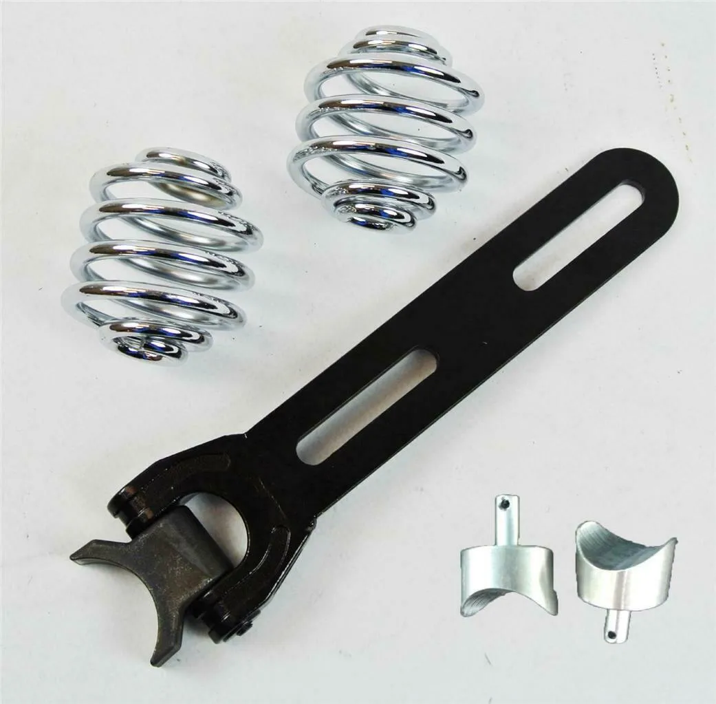 Weld On Spring Seat Mounting Hinge Springs Mounts Chopper Bobber Frame Harley cc