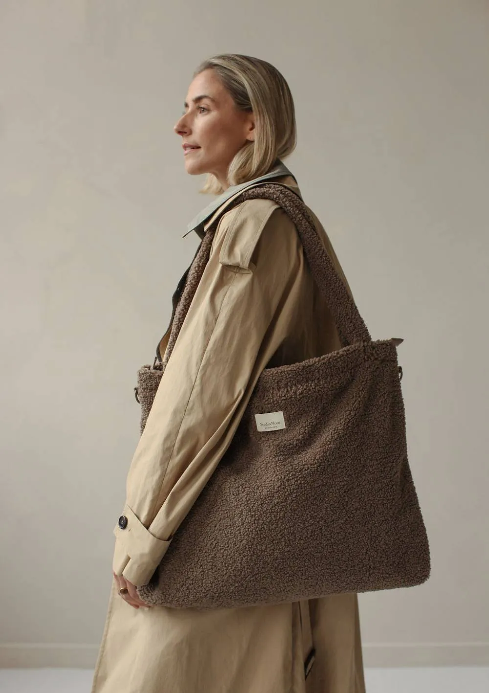 Wickeltasche 'Teddy Diaper Bag' Braun