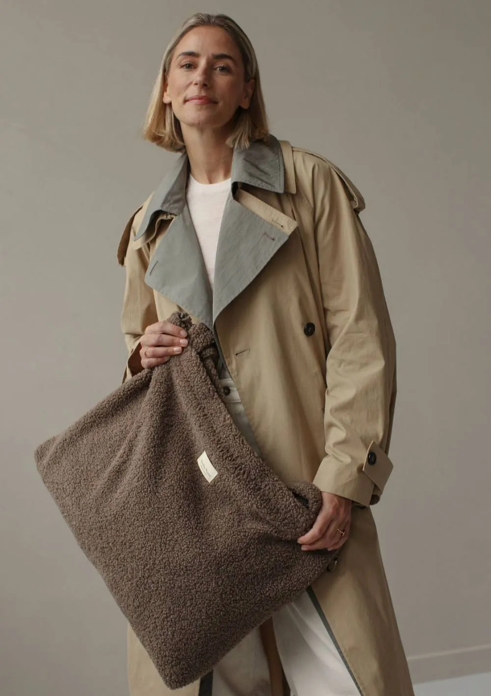 Wickeltasche 'Teddy Diaper Bag' Braun