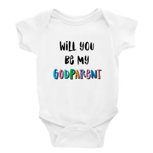 Will you be my godparent Multiple Colour options
