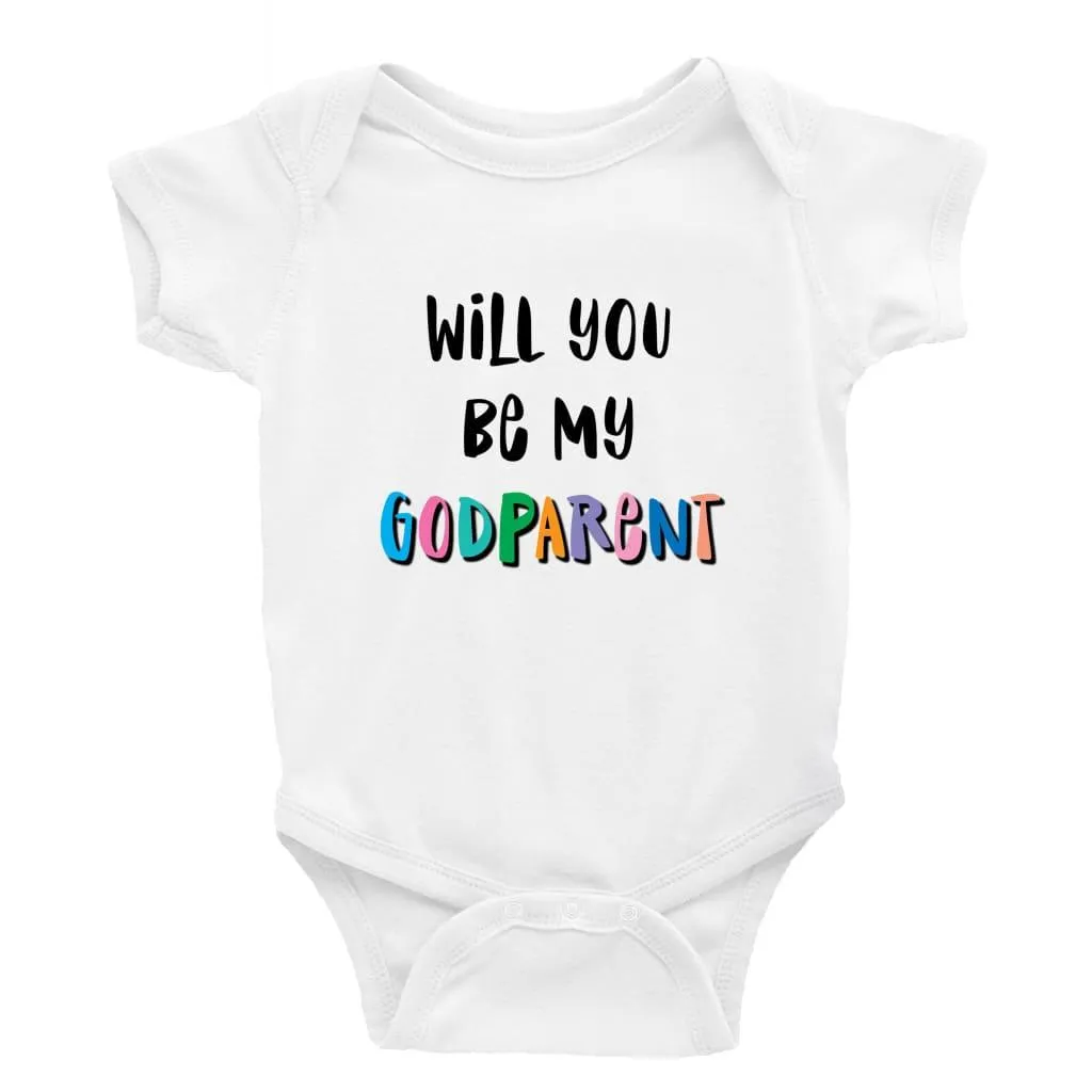 Will you be my godparent Multiple Colour options