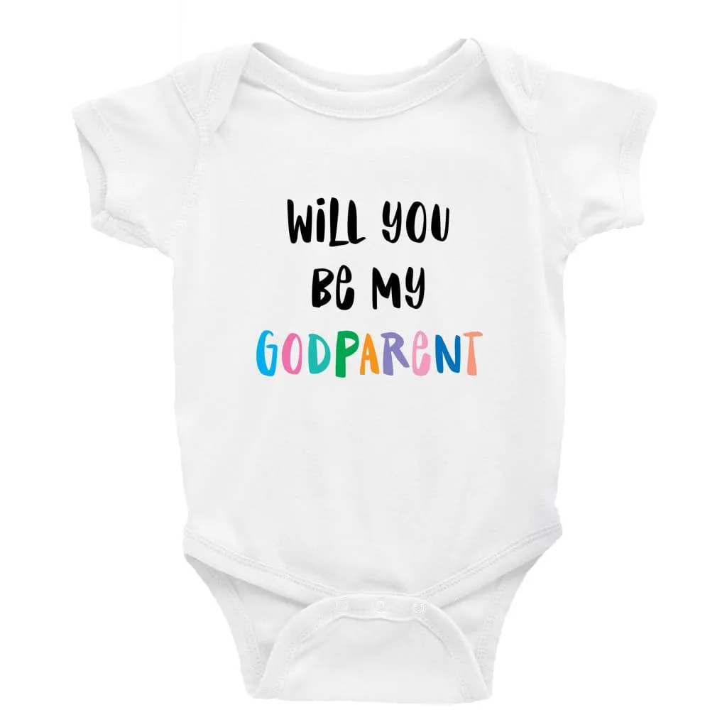 Will you be my godparent Multiple Colour options