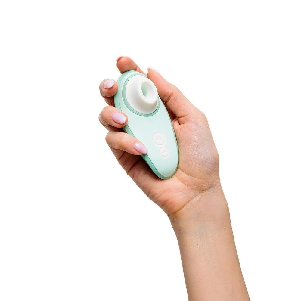 Womanizer Liberty 2 Pleasure Air Travel Sized Clitoral Stimulator - Sage