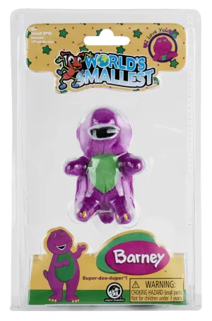World’s Smallest Barney Plush