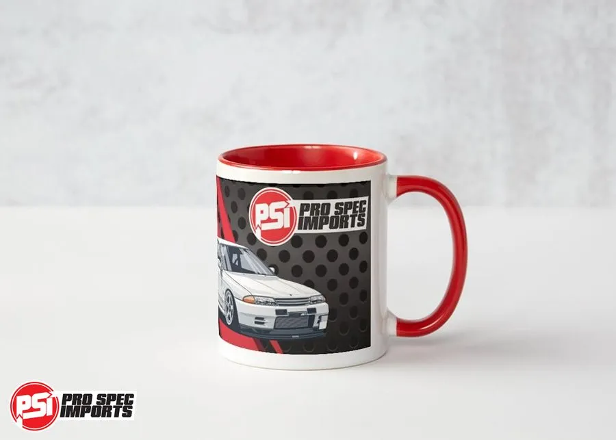 Wrap around GTR Skyline R32 Mug