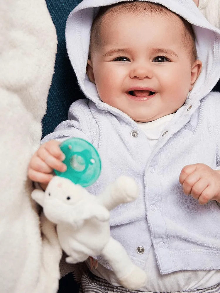WubbaNub - Baby Lamb Dummy with Toy