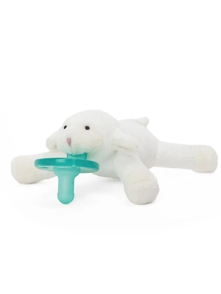 WubbaNub - Baby Lamb Dummy with Toy
