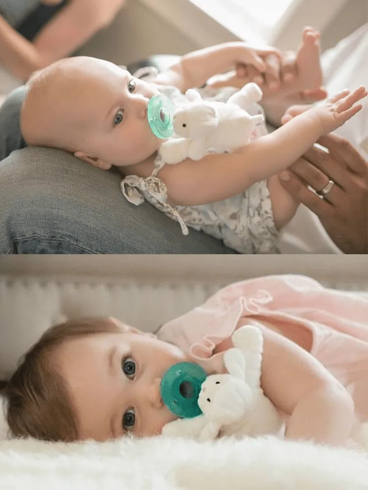 WubbaNub - Baby Lamb Dummy with Toy