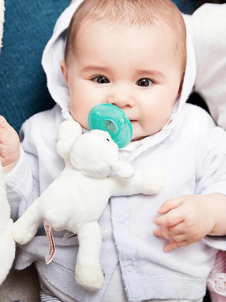 WubbaNub - Baby Lamb Dummy with Toy