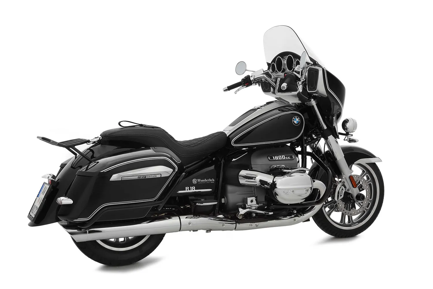 Wunderlich luggage carrier - chromed